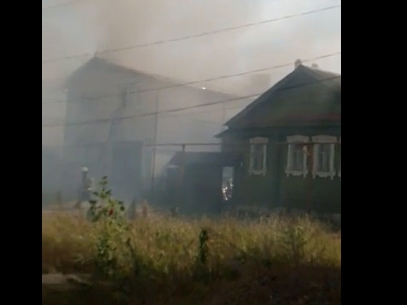 Image for Крупный пожар произошел в Выксе 8 августа