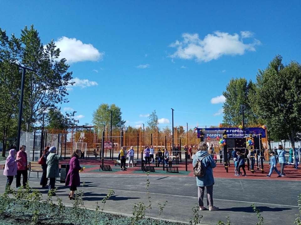 Image for Сквер и парк открыли в Автозаводском районе в День города