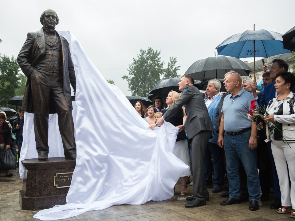 Памятник основателю завода «Красное Сормово» открыли в Нижнем Новгороде 