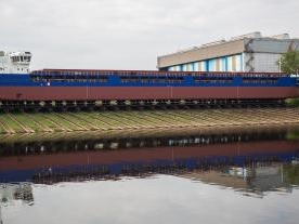 Завод «Красное Сормово» в Нижнем Новгороде передал заказчику сухогруз «Идель 3»