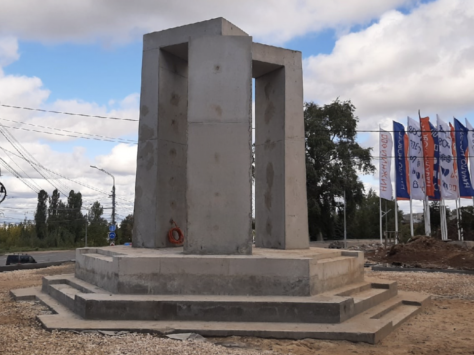 Image for Памятник пожарным Нижнего Новгорода возводят в Щербинках