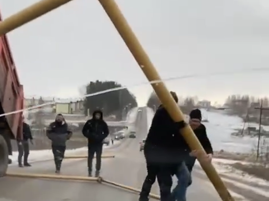 Image for Грузовик снес газовую трубу в Богородском районе 2 декабря