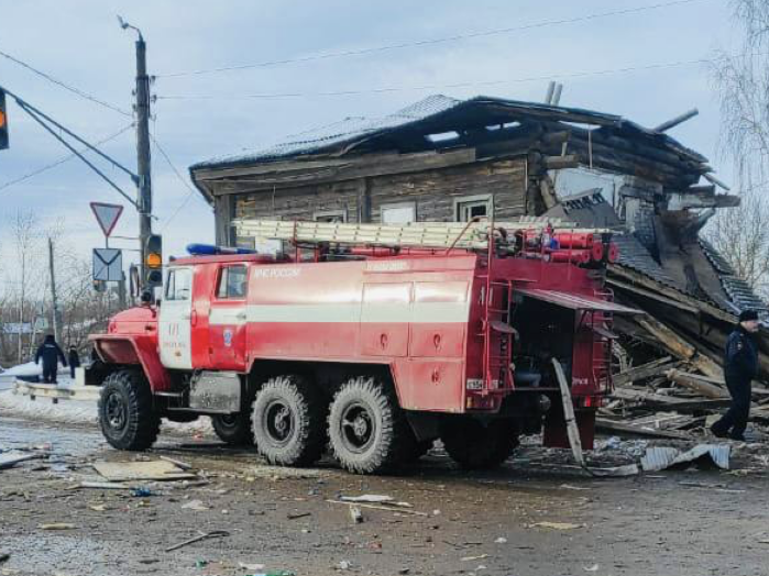 Image for Опубликовано видео с места взрыва газа в Лукоянове 