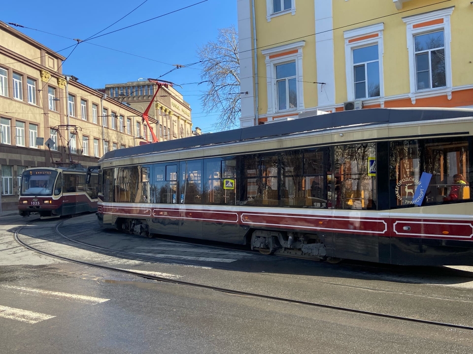 Image for Движение трамваев №2 и №21 изменят в Нижнем Новгороде из-за ремонта путей