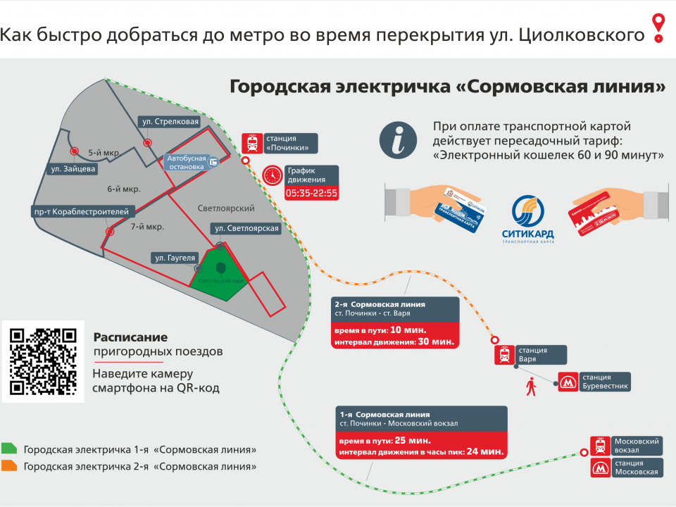 Image for Стало известно расписание новой электрички в Сормове 