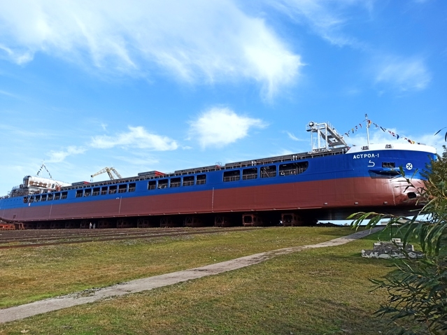 Image for Окская судоверфь в Навашине спустила на воду первый сухогруз проекта RSD59