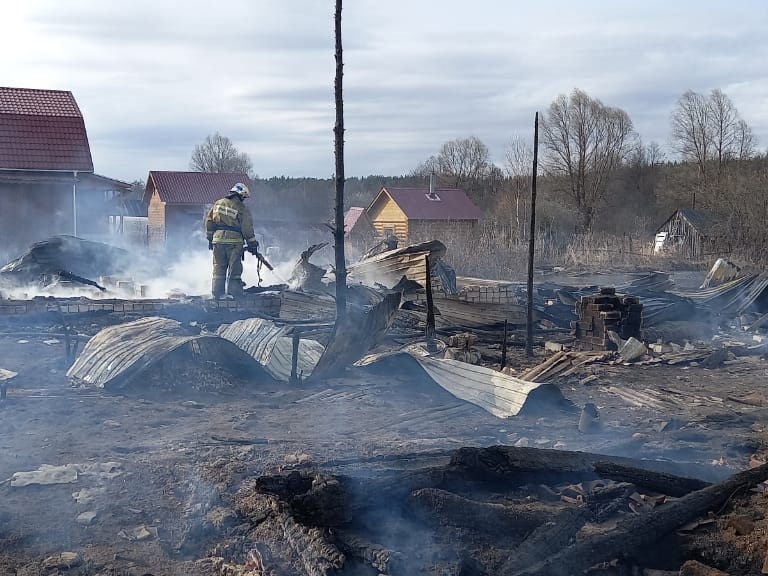 Image for Число погибших в пожарах нижегородцев увеличилось на 39% с начала 2021 года