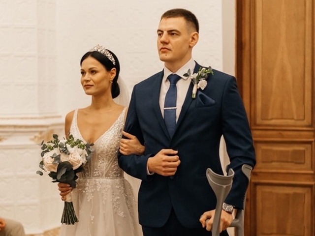 Image for Нижегородка вышла замуж за потерявшего ногу бойца из Донецка