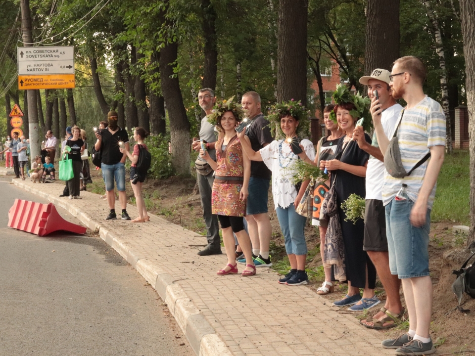 Image for Нижегородские активисты в 50-ый раз выступили в защиту парка 