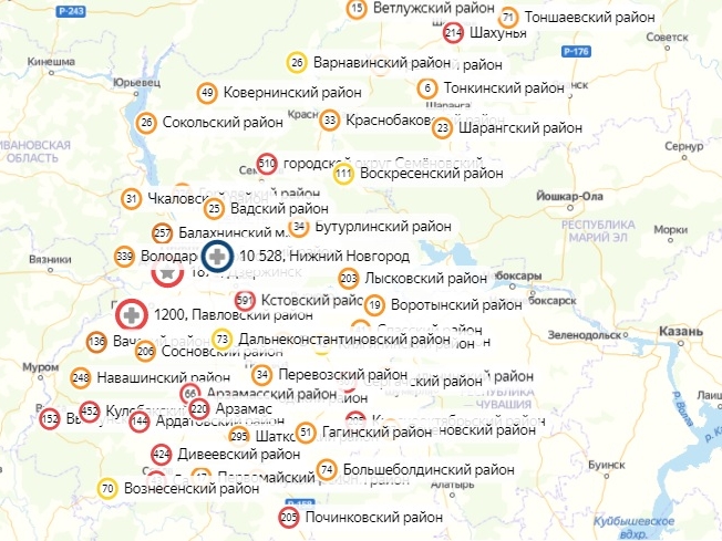 В 39 районах Нижегородской области не обнаружен коронавирус