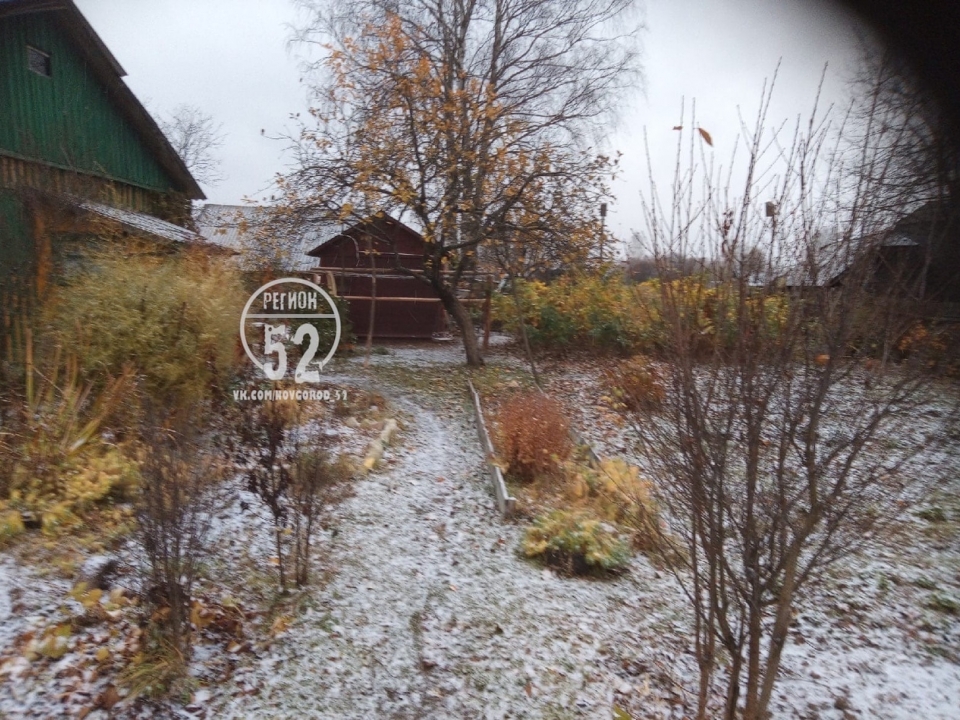 Первый снег выпал 18 октября в Нижегородской области 