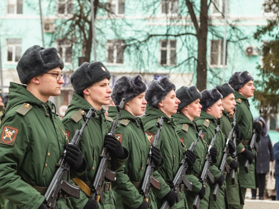 Image for В Дзержинске продолжается осенний призыв на военную службу