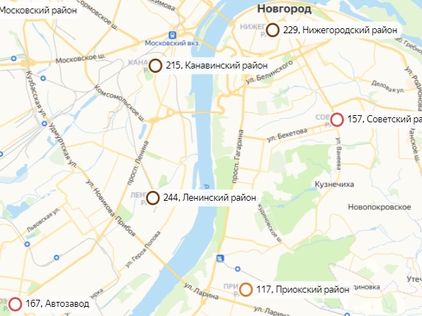 Image for 1336 случаев заражений COVID-19 зарегистрировано в Нижнем Новгороде 
