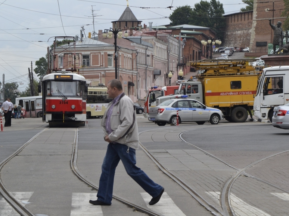 Image for Движение трамваев №6 остановлено в Нижнем Новгороде