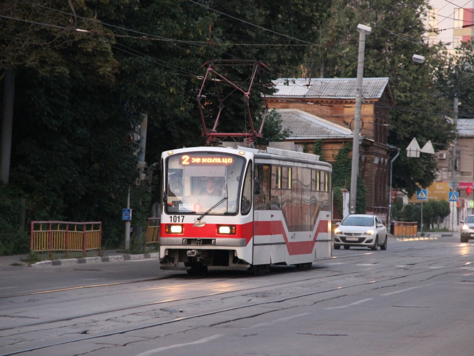 В центре Нижнего Новгорода может появиться выделенная полоса для трамваев 
