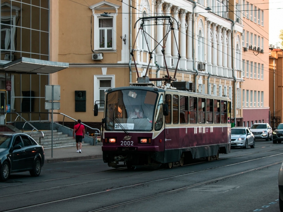 Image for 8 участков трамвайных путей обособят в Нижнем Новгороде до 2025 года