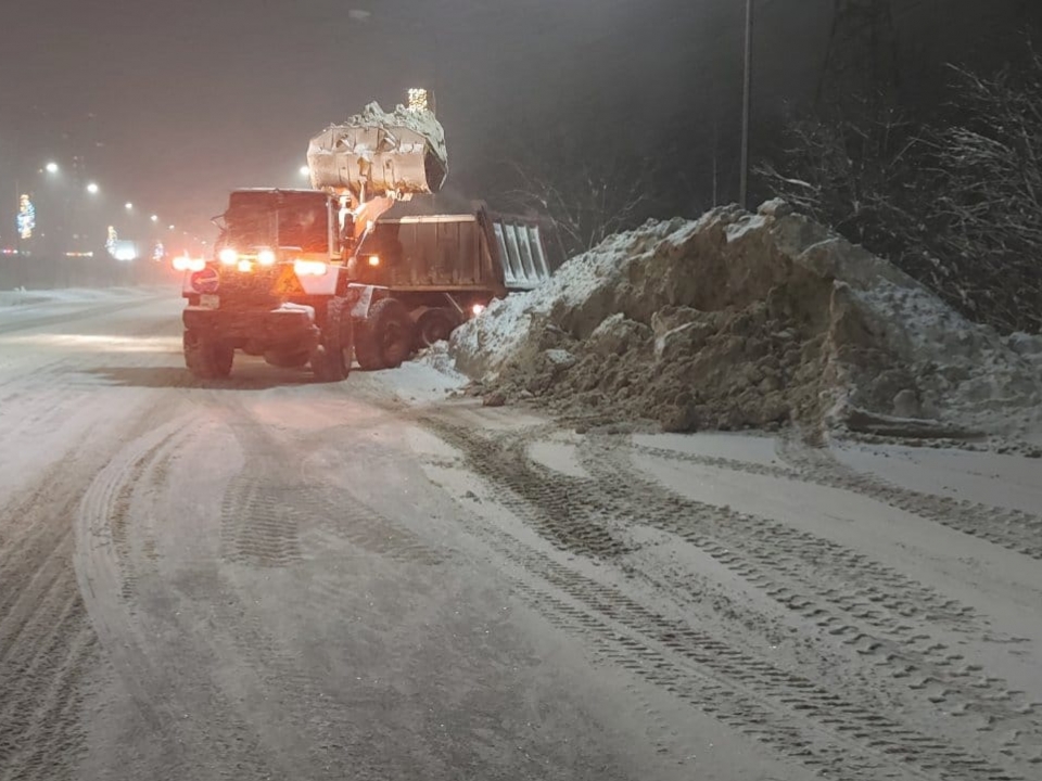 Image for Почти 21 тысячу кубометров снега вывезли с нижегородских улиц за сутки