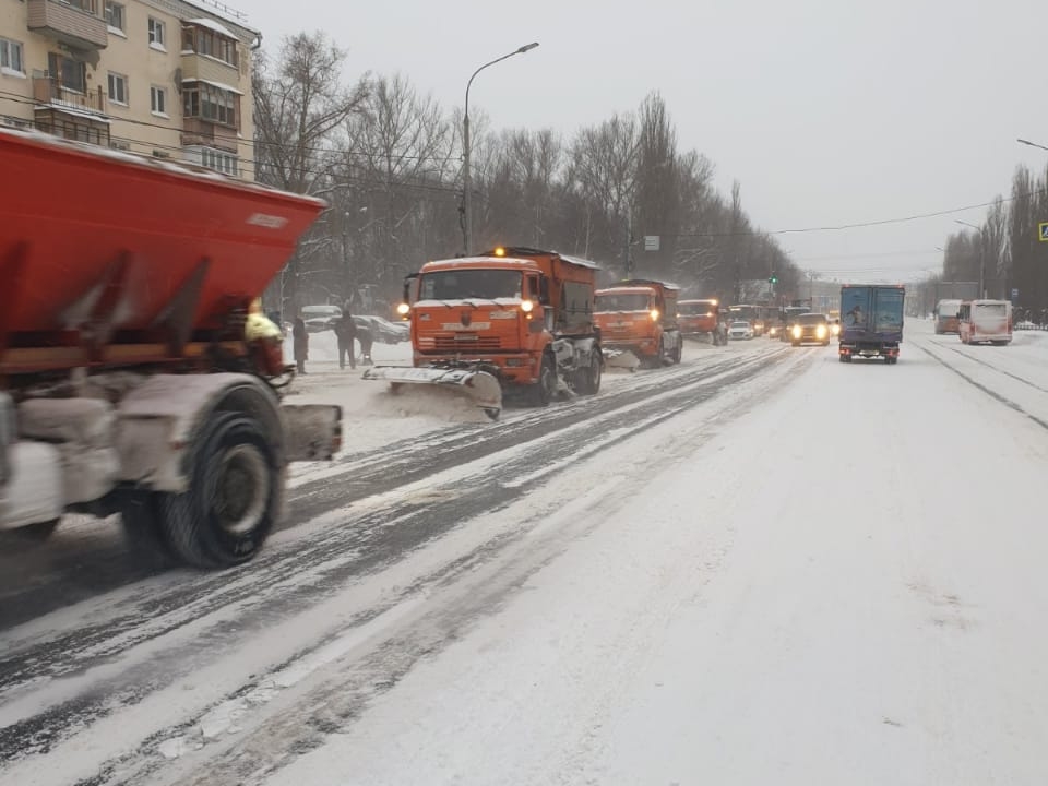 Более 25 тысяч кубометров снега было вывезено с нижегородских улиц за сутки