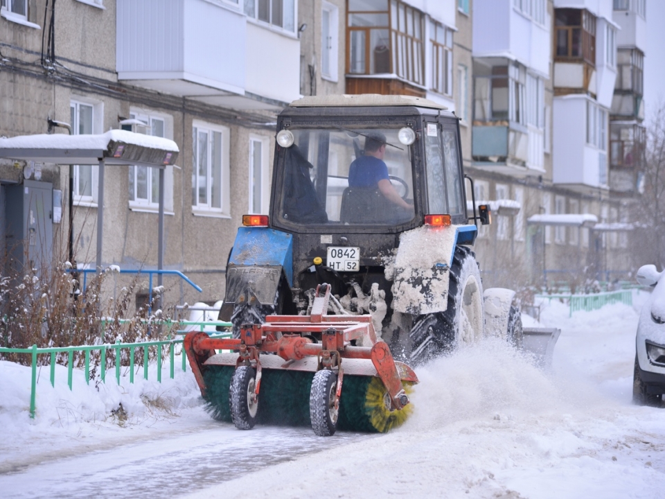 Image for В Дзержинске проверили качество уборки снега в праздники