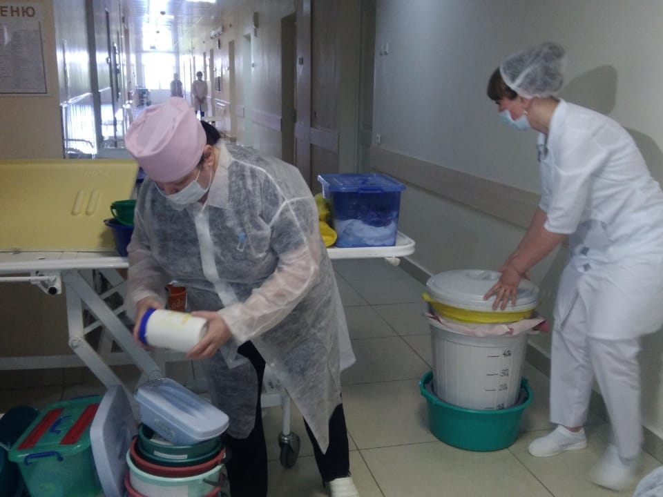 Image for Учения по локализации очага холеры прошли в нижегородской больнице имени Семашко