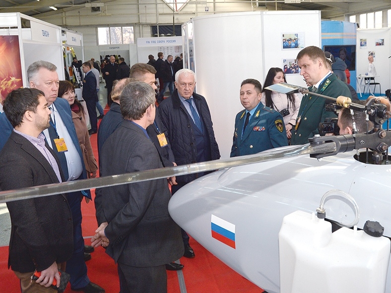Image for Беспилотный летательный аппарат завода АПЗ продемонстрировали на выставке в Нижнем Новгороде