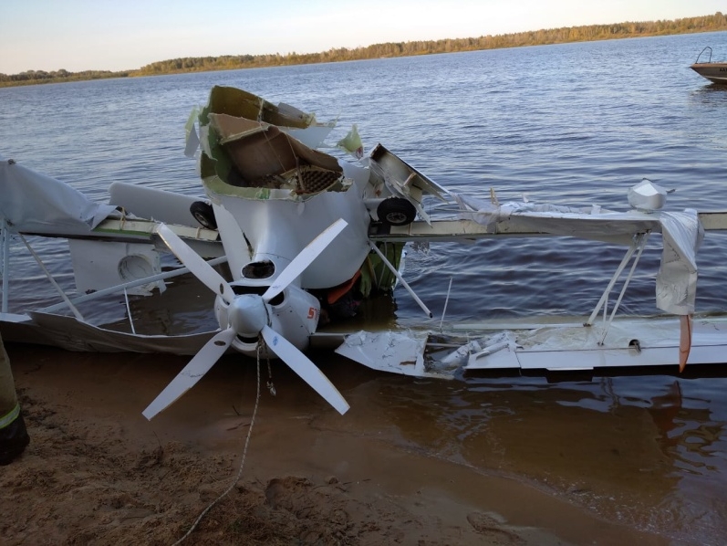 Image for Двое человек погибли при крушении самолета под Кстовом