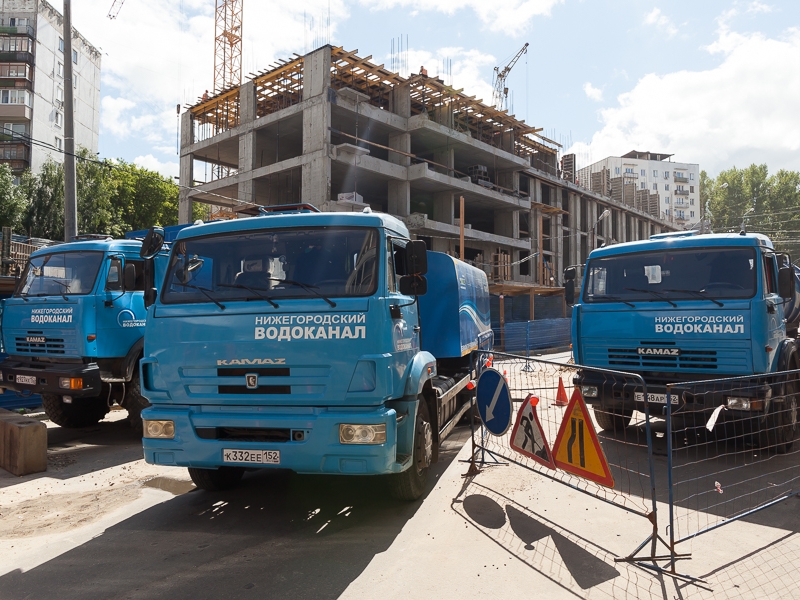 Нижегородский водоканал проведет замену аварийного водопровода на улице Ковалихинская