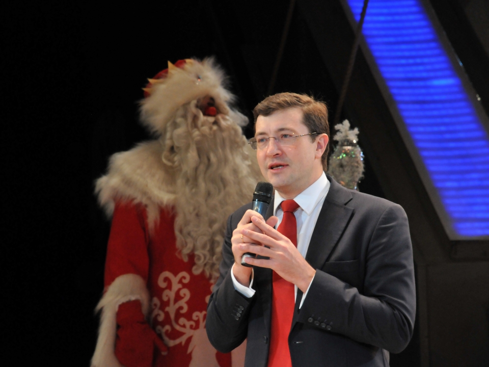 Image for Глеб Никитин поздравил с наступающим Новым годом гостей «Губернаторской елки»
