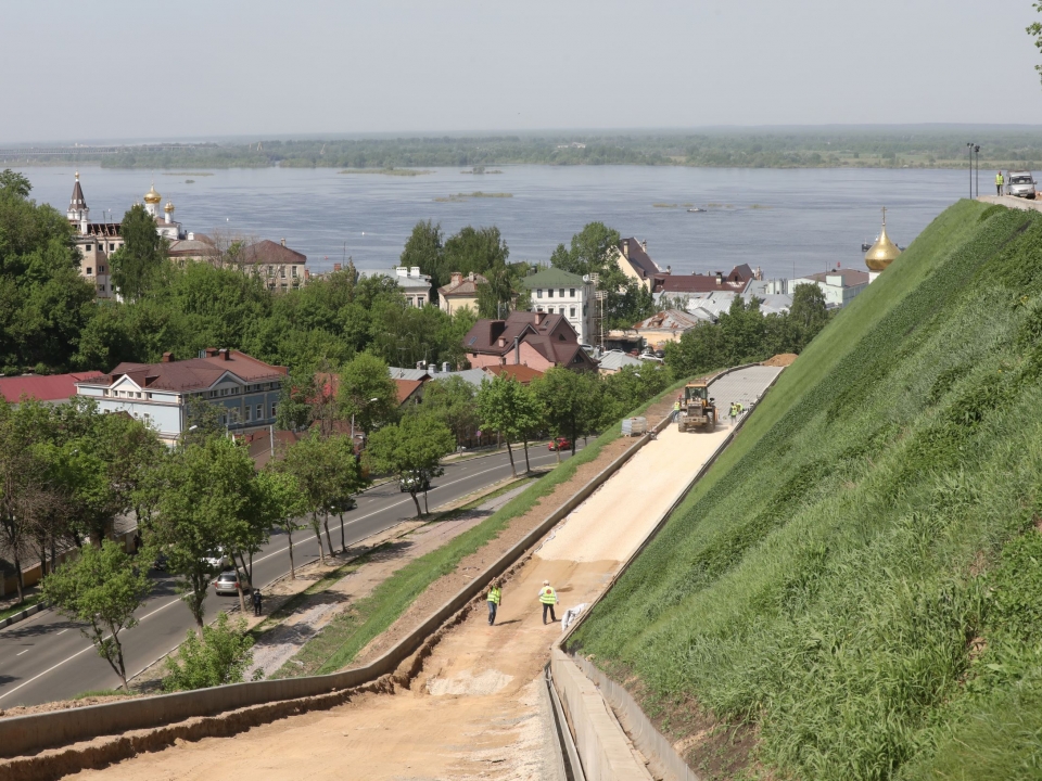 Image for Зеленский съезд в Нижнем Новгороде укрепили с помощью свай