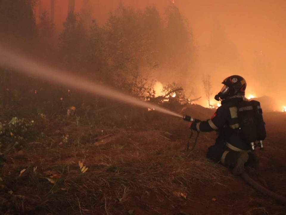 Image for Нижегородские пожарные рассказали, как им удалось выбраться из огненного кольца в Мордовии 