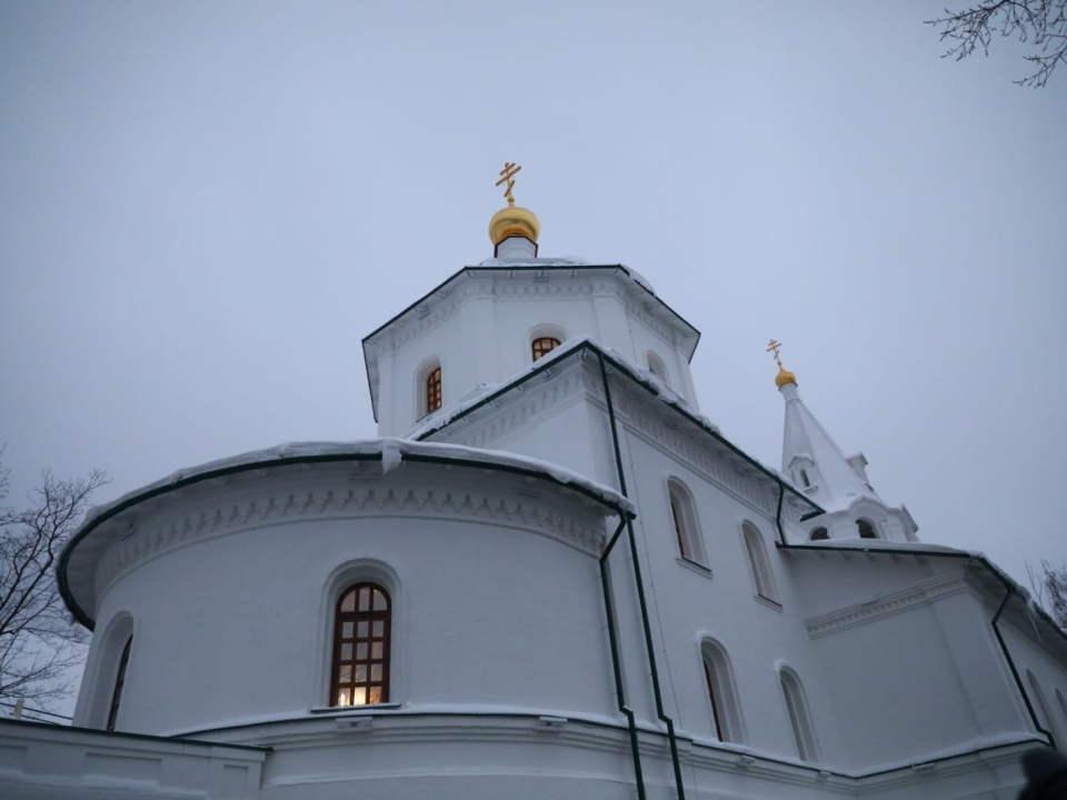 Image for Храм в честь преподобного Симеона Столпника освятили в Нижегородском кремле 31 декабря