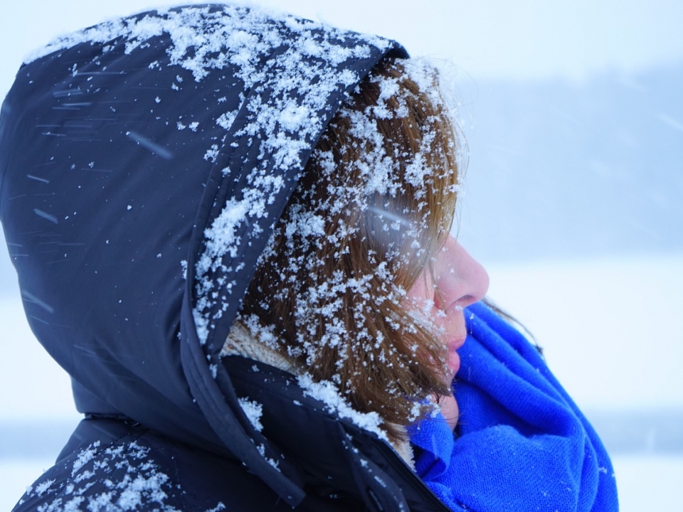 Image for Снегопад с метелью и сильным ветром идет в Нижегородскую область