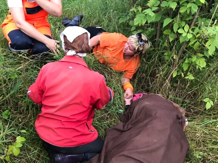 Волонтёры спасли бабушку во время поисков Маши Ложкарёвой