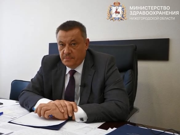 Image for Глава нижегородского Минздрава ушел в отставку по собственному желанию
