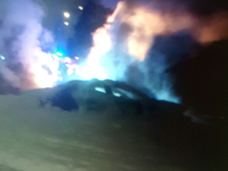 Image for Двое неизвестных на квадроцикле сожгли легковушку в Дзержинске