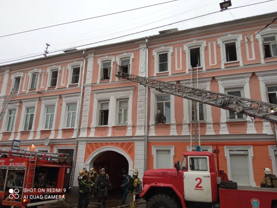Image for Открытое горение дома на Пискунова ликвидировано на площади 40 кв. м