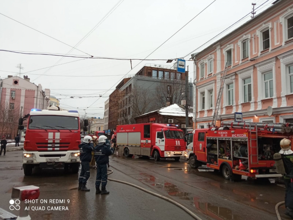 Image for Два человека серьезно пострадали при пожаре в доме на Пискунова 