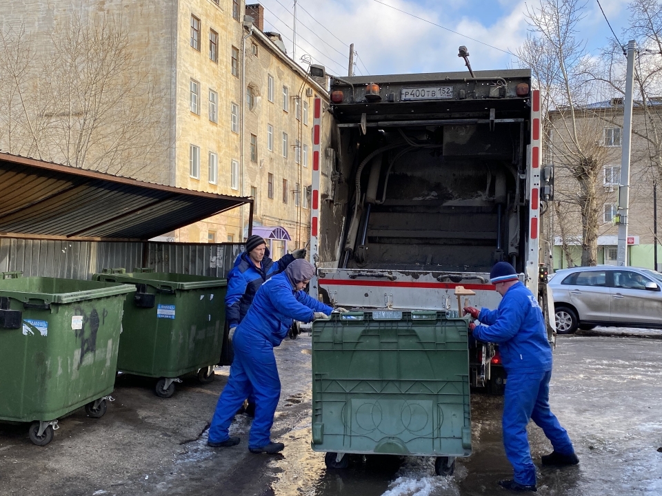 Региональный оператор усилит работу по вывозу мусора в новогодние праздники