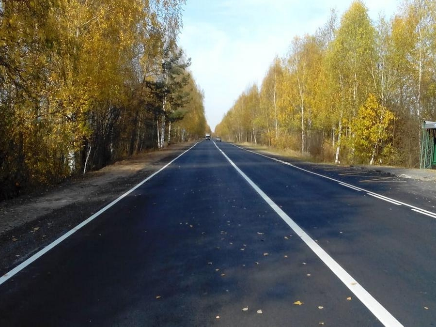 Image for Участок дороги в Городецком районе отремонтировали за 125, 5 млн рублей