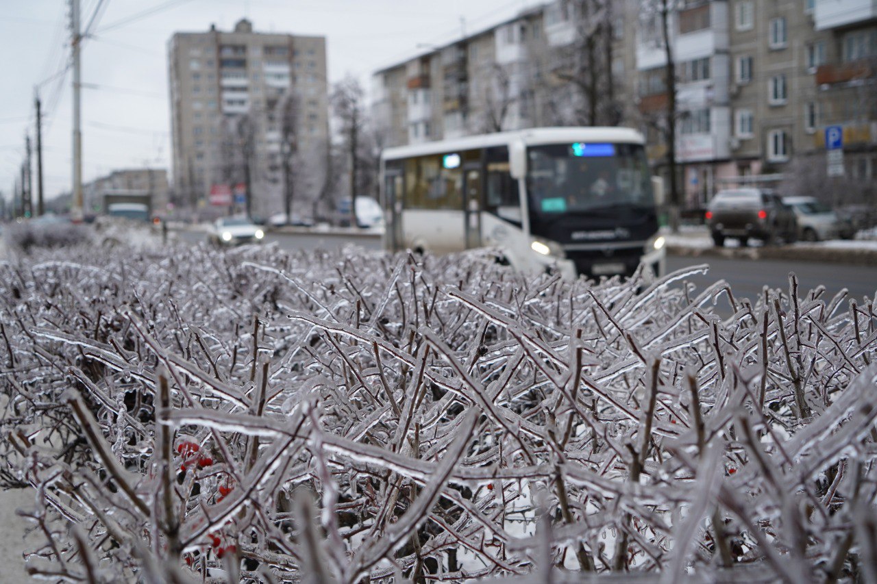 Ледяной дождь Нижний Новгород