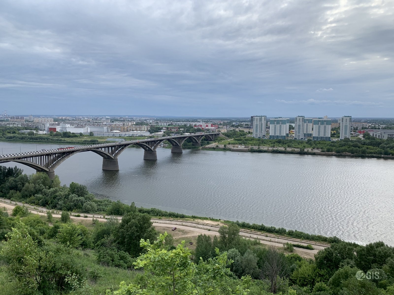 Окский мост Нижний Новгород
