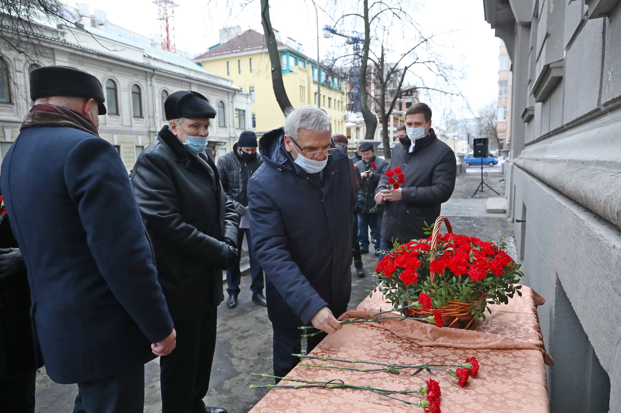 Речь главы на открытии мемориальной доски