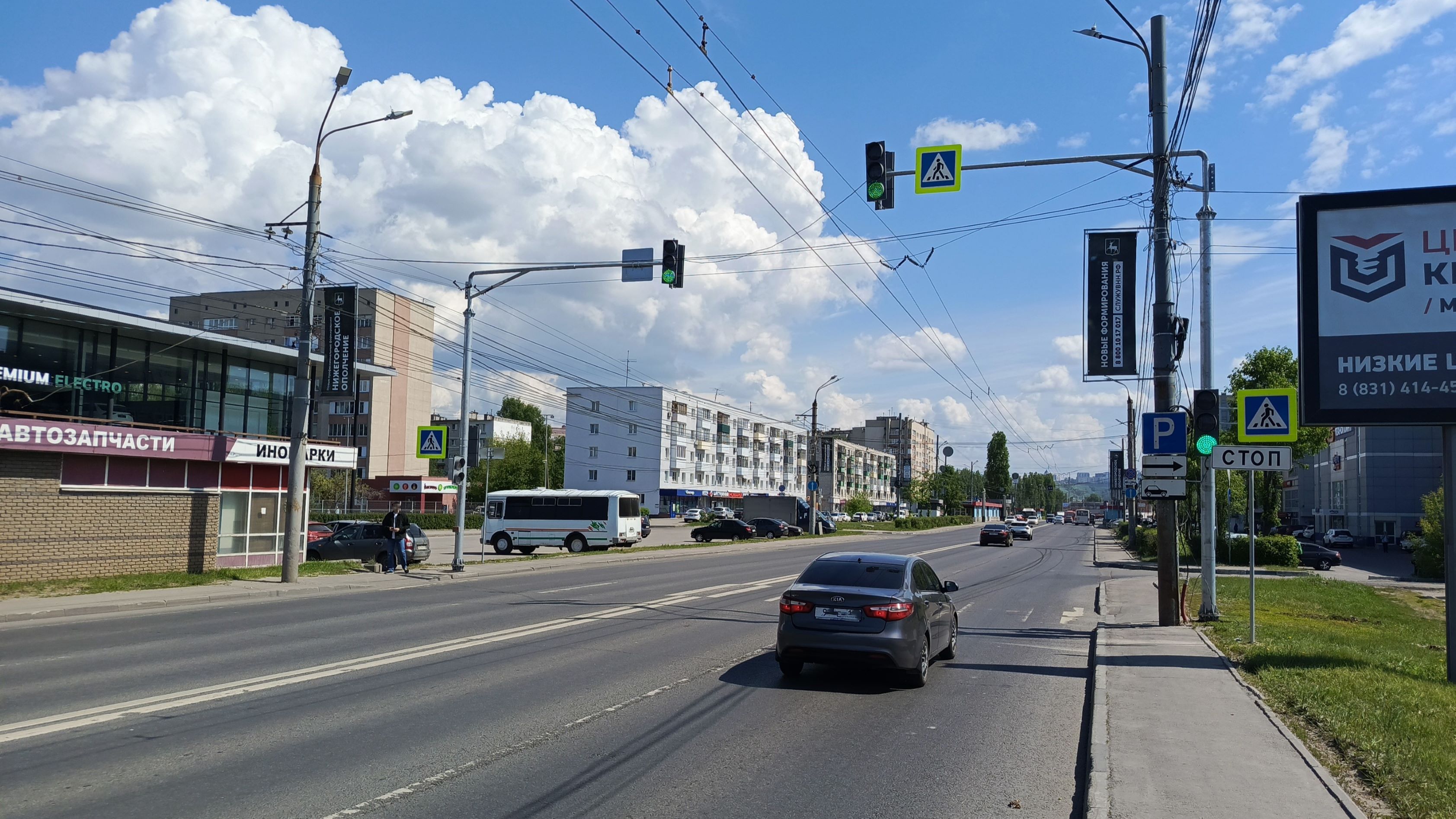 Два новых светофора установили на Сормовском и Московском шоссе |  28.05.2024 | Нижний Новгород - БезФормата