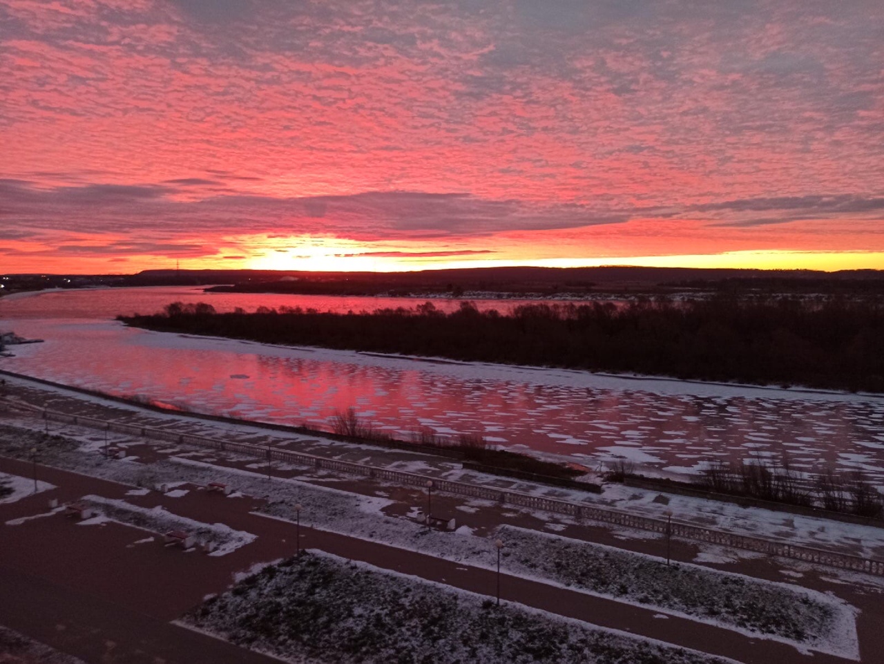 Рассвет сегодня фото