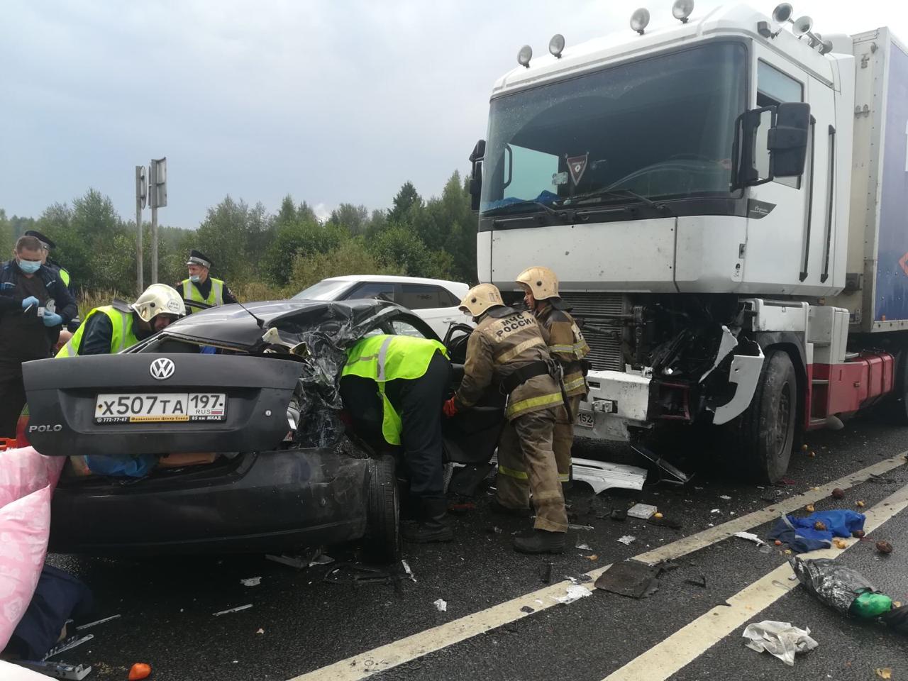 В ДТП с фурой под Кстово пострадали два взрослых и ребенок | Открытый Нижний