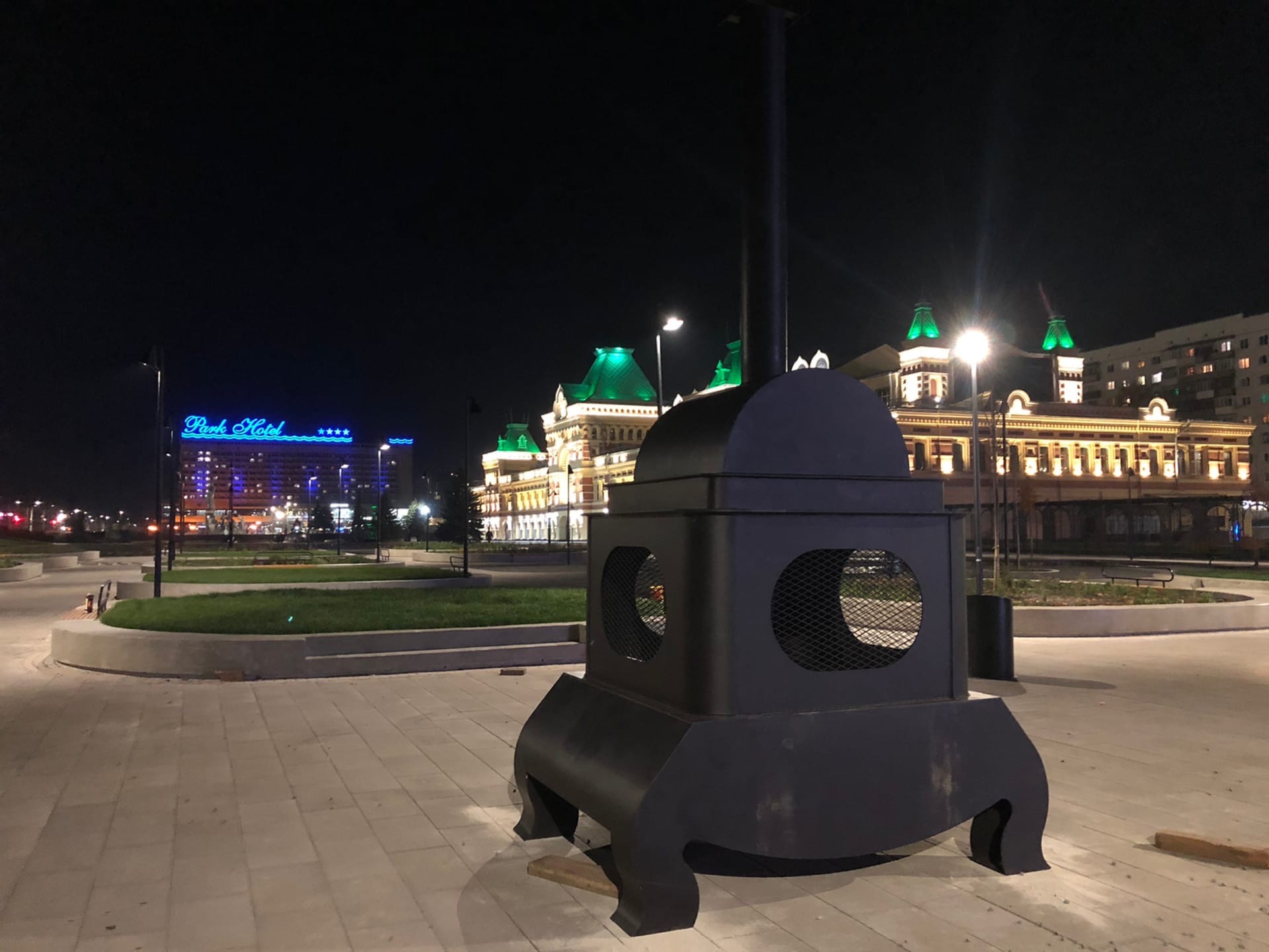 Нижегородская стр. Нижегородская ярмарка печь.