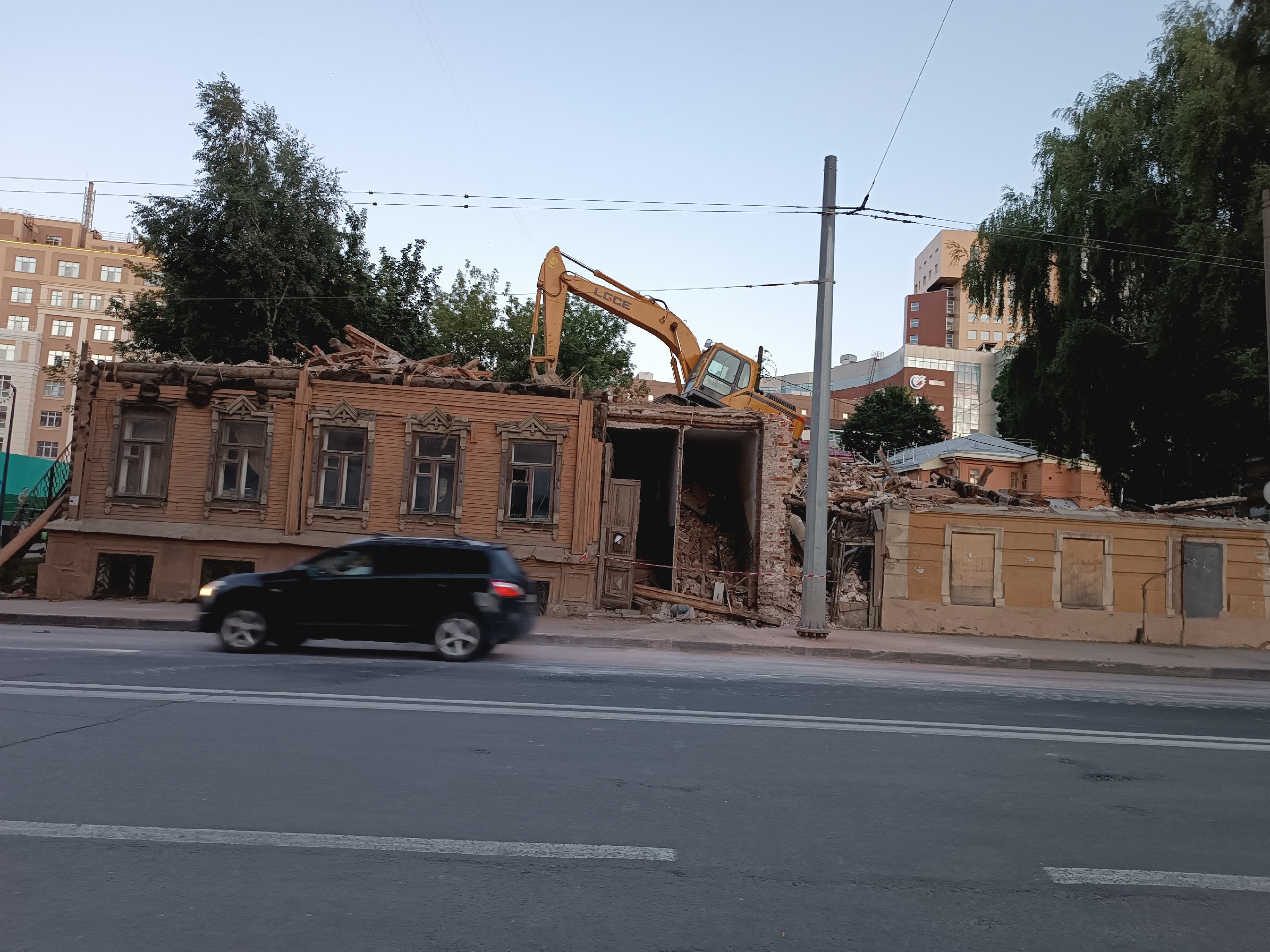 Два старинных дома начали сносить в центре Нижнего Новгорода 6 июля |  Открытый Нижний