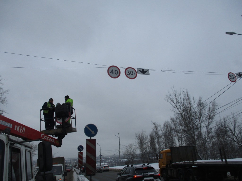 Скорость движения на Мызинском мосту ограничена до 40 км/ч | 28.02.2024 | Нижний  Новгород - БезФормата