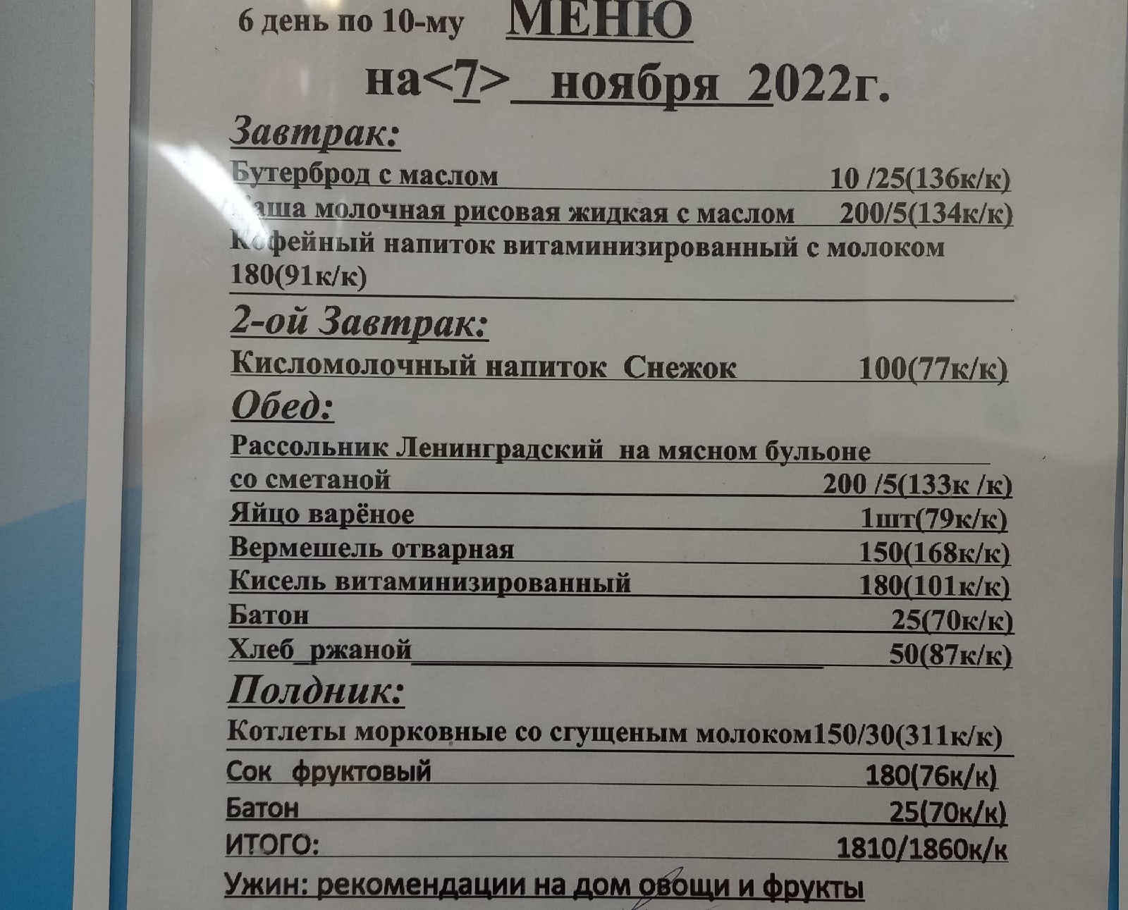 Нижегородка пожаловалась Никитину на отсутствие рыбных и мясных блюд в меню  детского сада | Открытый Нижний