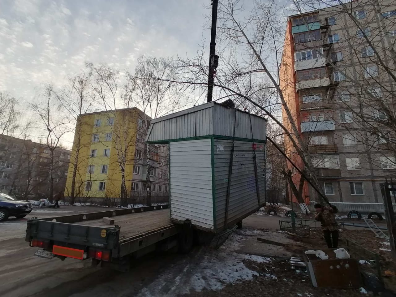 Заброшенные ларьки сносят в Нижнем Новгороде | Открытый Нижний